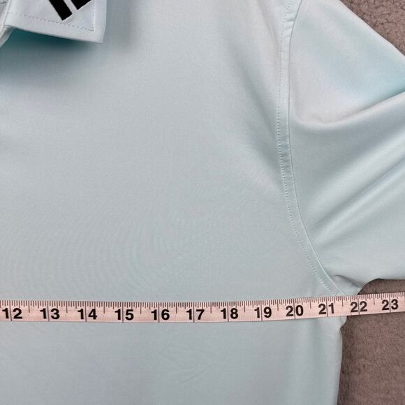 FootJoy Men's Polo Shirt Moisture Wicking Size L Performance Golf Athletic Wear - Picture 3 of 8